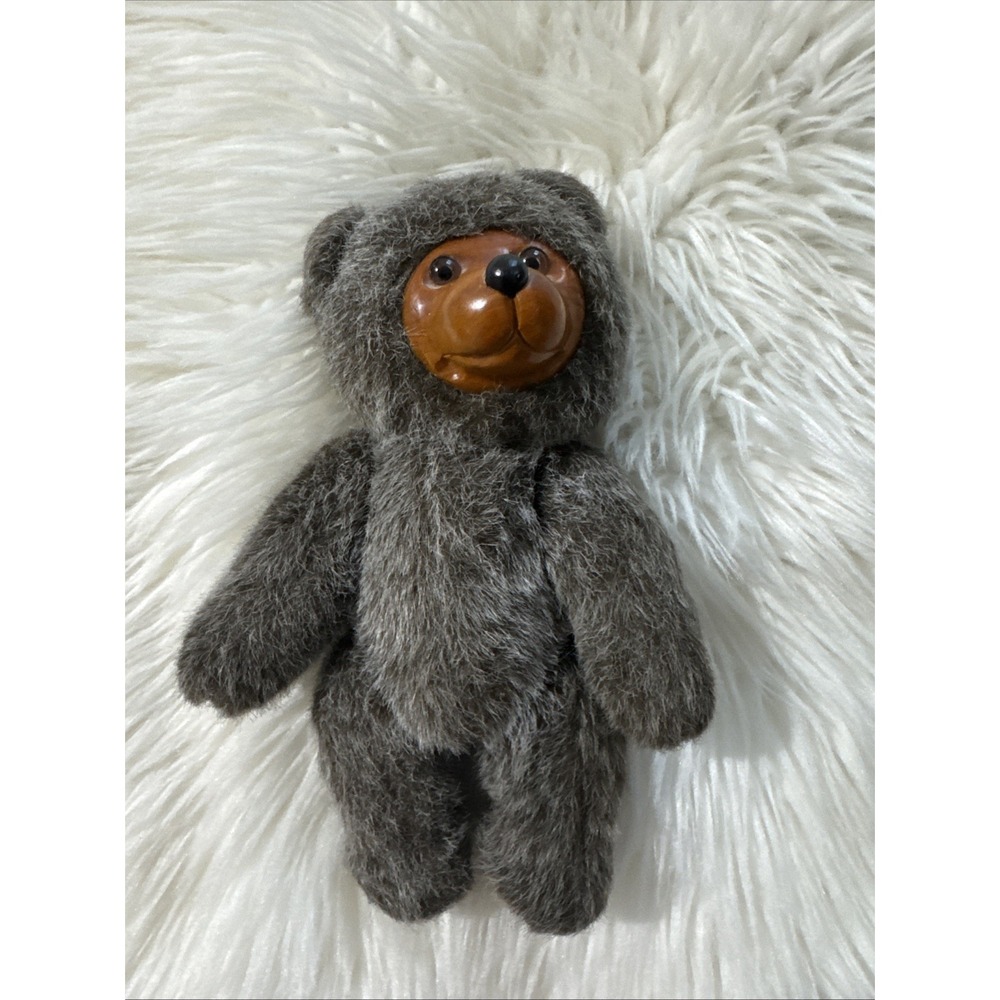 Applause Jointed Wood Face Bear Stuff Raikes Jamie Teddy Bear 1985
